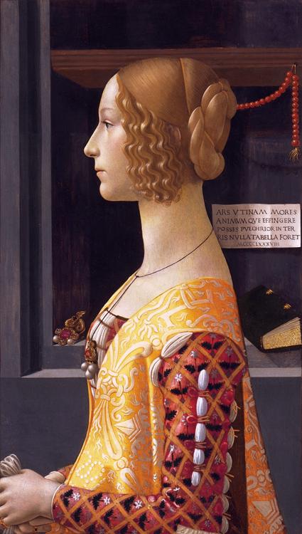 Domenico Ghirlandaio Portrait of Giovanna Tornabuoni (nn03) oil painting image